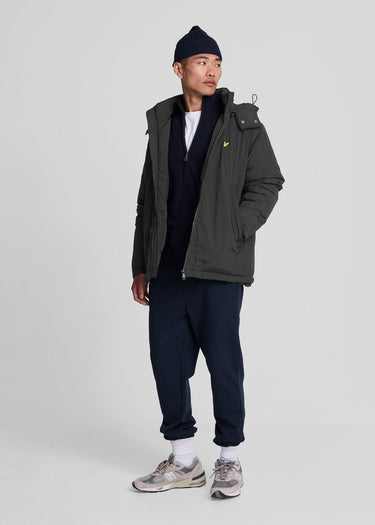 Lyle & Scott Jassen Padded puffer jacket - jet black