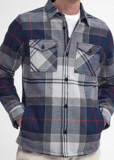 Barbour Overshirts Cannich tailored tartan overshirt -blue granite tartan