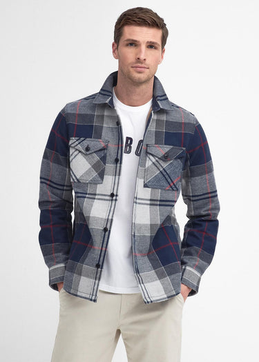 Barbour Overshirts Cannich tailored tartan overshirt -blue granite tartan