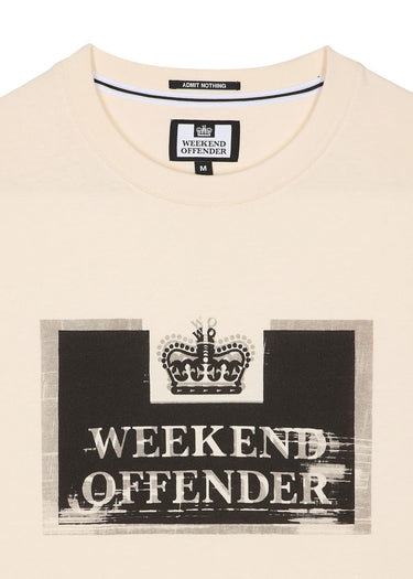 Weekend Offender T-shirts Bonpensiero - ivory