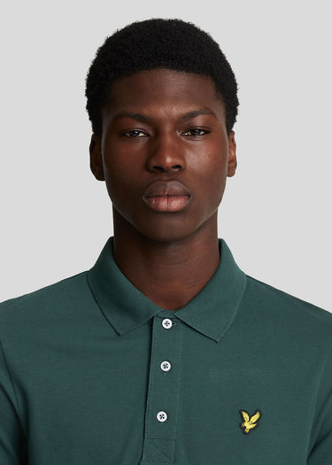 Lyle & Scott Polo's Plain polo shirt - argyle teal