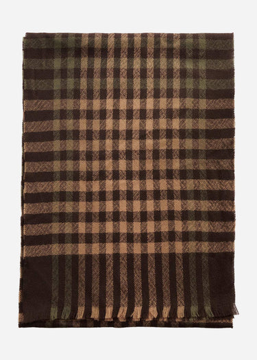 Barbour Sjaals Ashton scarf - army green port