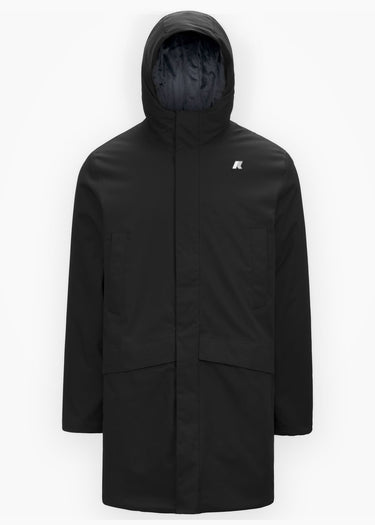 K-Way Jassen Jarno twill marmotta - black p blue a