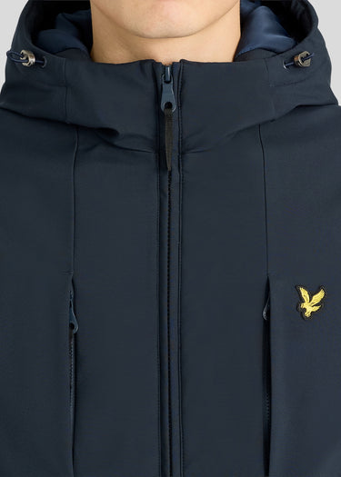 Lyle & Scott Jassen Wadded softshell jacket - dark navy