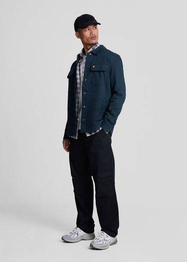 Lyle & Scott Overshirts Bedford cord overshirt - dark navy