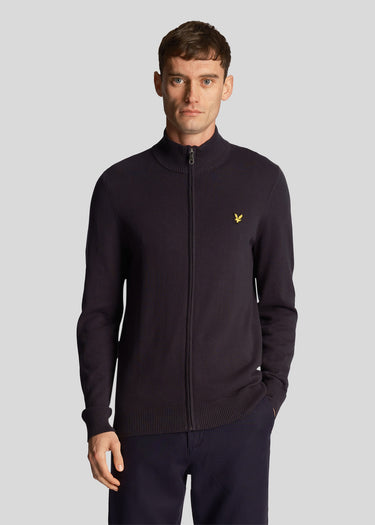 Lyle & Scott Vesten Full zip jumper - dark navy