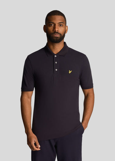 Lyle & Scott Polo's Plain polo shirt - dark navy