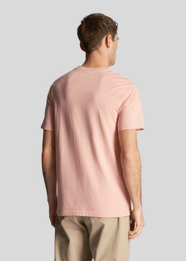 Lyle & Scott T-shirts Plain t-shirt - palm pink