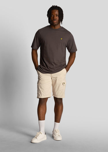 Lyle & Scott Korte Broeken Wembley cargo short - beige (Copy)