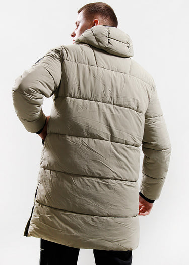Marshall Artist Jassen Linear bubble jacket - silverbirch