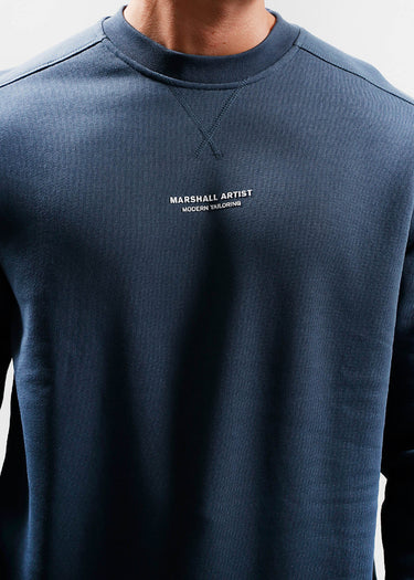 Marshall Artist Truien Siren crewneck - slate blue