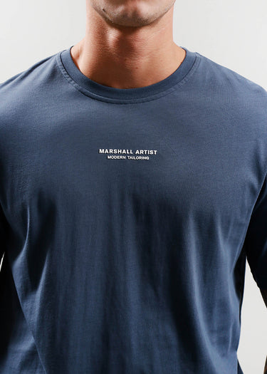 Marshall Artist T-shirts Injection s/s t-shirt - slate blue