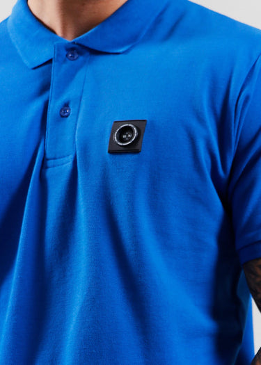 Marshall Artist Polo's Siren ss polo - radial blue