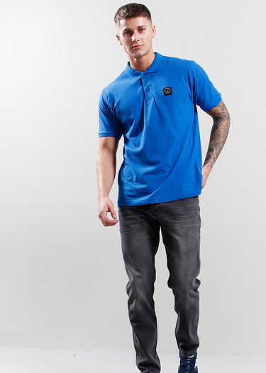 Marshall Artist Polo's Siren ss polo - radial blue