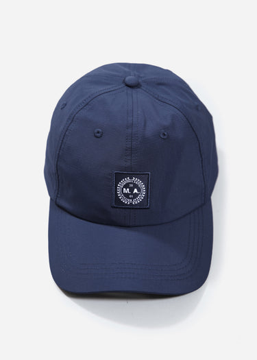 Marshall Artist Petten Woven badge cap - navy