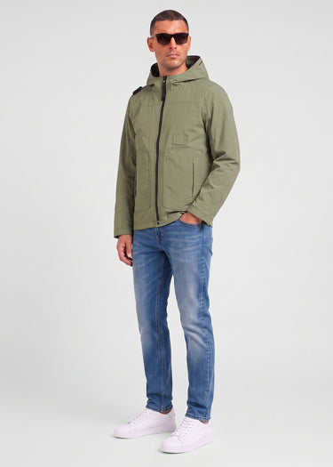 MA.Strum Jassen Velum runner jacket - brinze green