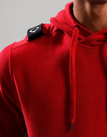 MA.Strum Hoodies Core overhead hoody - carmine red