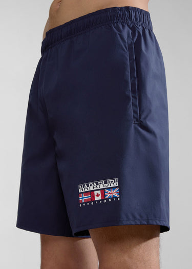 Napapijri Zwembroeken Sahtu swimshort - blue marine