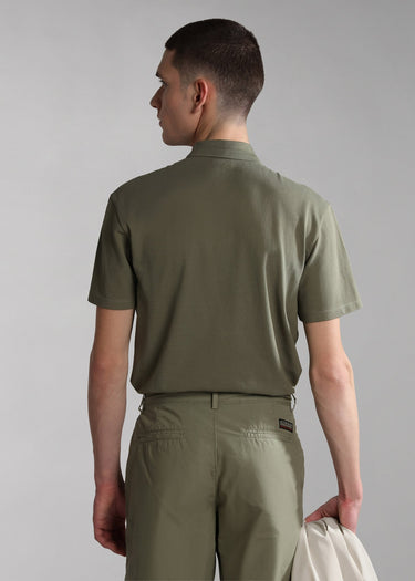 Napapijri Polo's Ealis ss sum - green lichen