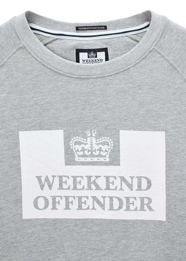 Weekend Offender Truien PENITENTIARY - GREY MARL