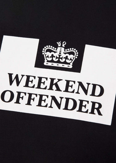 Weekend Offender Hoodies HM service - black