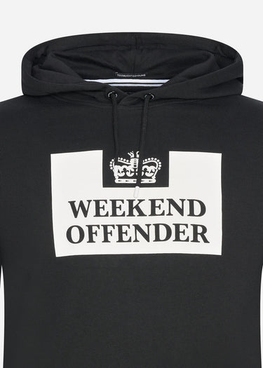 Weekend Offender Hoodies HM service - black