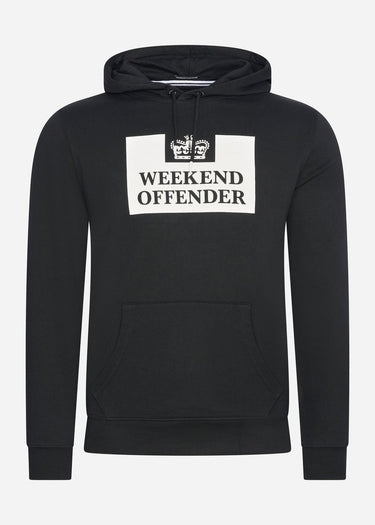 Weekend Offender Hoodies HM service - black