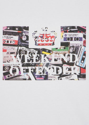 Weekend Offender T-shirts Keyte - white