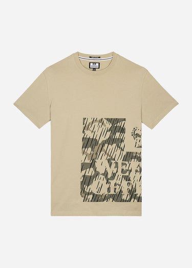 Weekend Offender T-shirts Noosa camo - castle green rain camo