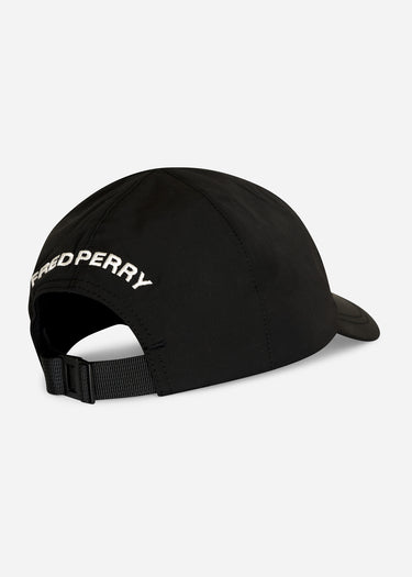 Fred Perry Petten Laurel wreath branded cap - black