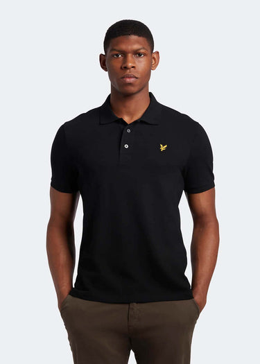Lyle & Scott Polo's Plain polo shirt - jet black