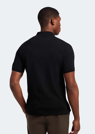 Lyle & Scott Polo's Plain polo shirt - jet black
