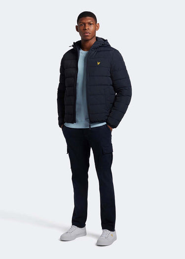 Lyle & Scott Jassen Lightweight puffer jacket - dark navy