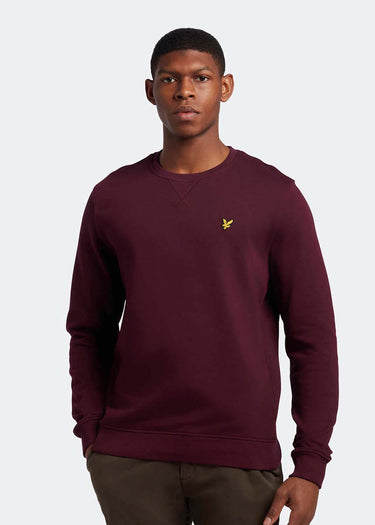 Lyle & Scott Truien Crew neck sweatshirt - burgundy