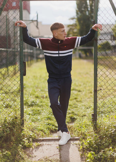 Ellesse Vesten Prende track top - burgundy
