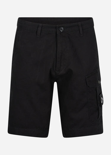 MA.Strum Korte Broeken Cargo short - jet black