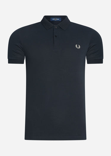 Fred Perry Polo's Taped sleeve polo shirt - black