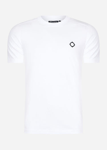 MA.Strum T-shirts SS icon tee - optic white