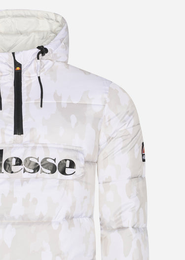 Ellesse Jassen Leol padded jacket - off white