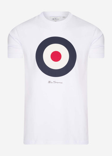 Ben Sherman T-shirts Target tee - white