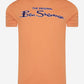 Ben Sherman T-shirts  Signature flock tee -anise 