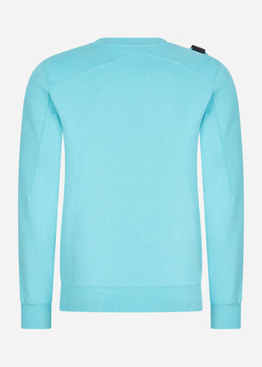 MA.Strum Truien Core crew sweat - sea blue