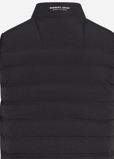 Marshall Artist Bodywarmers Lightweight bubble gilet - black