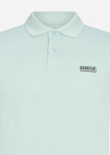 Barbour International Polo's Essential polo - pastel spruce