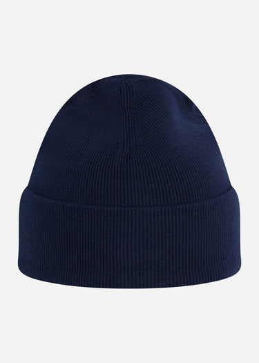 Fred Perry Beanies Merino wool beanie - navy snow white