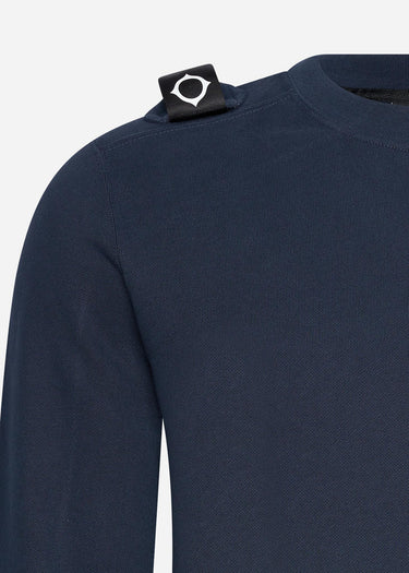 MA.Strum Truien Core crew sweat - ink navy