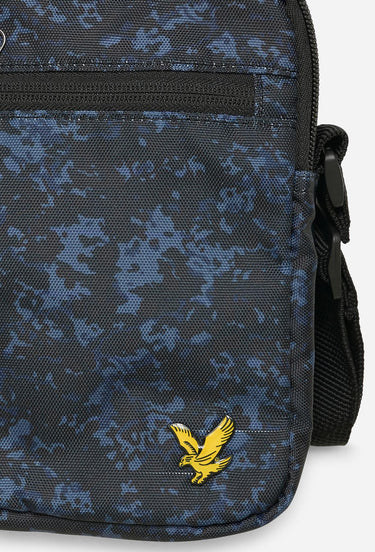 Lyle & Scott Taschen Reporter bag - navy earth print