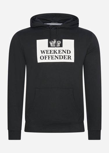 Weekend Offender Hoodies Hm service classic - black