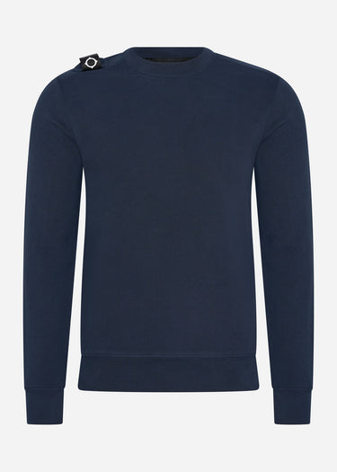 MA.Strum Truien Core crew sweat - ink navy