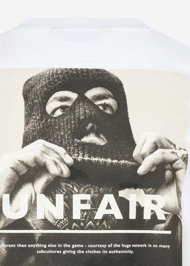 Unfair Athletics T-shirts Unfair balaklava t-shirt - white